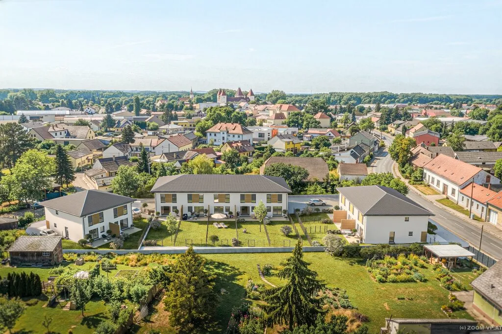 Wohnen in Orth an der Donau Hausreihe mit Garten, 5 Zimmer, 116,28 m², 2 Stellplätze - Ansicht 3