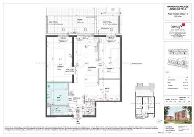 3-Zimmer-Wohnung kaufen in Wien – 59,61 m², € 340.000 – Bild 12 von 14