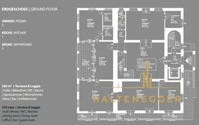 16-Zimmer-Wohnung mieten in Wien – 686 m² – Bild 13 von 15