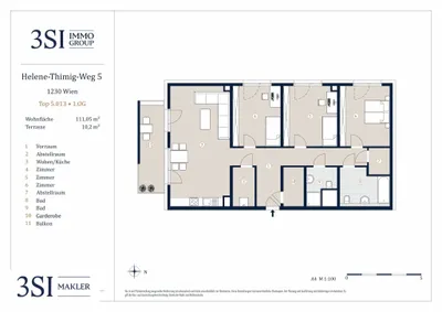 4-Zimmer-Wohnung kaufen in Wien – 111,05 m², € 598.000 – Bild 16 von 16