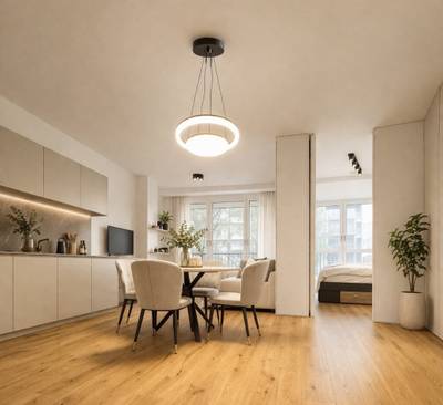 Luxuriöses Wohnen im DAS ARTMANN - Möblierte 2-Zimmer-Wohnung mit Balkon & Home Office, Concierge , Spa und Fitness