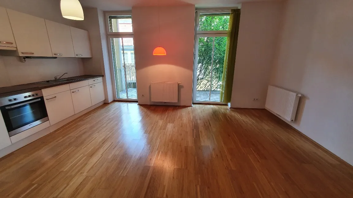 Schöne ruhige 3 Zimmer Wohnung mit Balkon Nähe des Augartens. Landesförderung bis 31.03.2027. - Ansicht 3