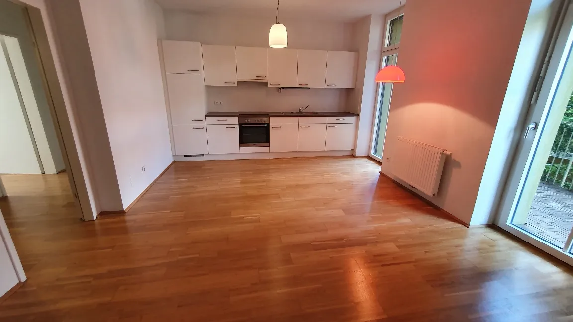 Schöne ruhige 3 Zimmer Wohnung mit Balkon Nähe des Augartens. Landesförderung bis 31.03.2027. - Ansicht 2
