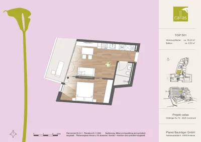 2-Zimmer-Wohnung kaufen in Innsbruck – 35,2 m², € 398.000 – Bild 8 von 8