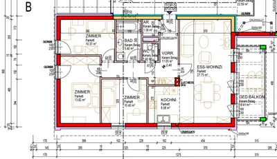 4-Zimmer-Wohnung mieten in Amstetten – 87,65 m², € 795 – Bild 2 von 2