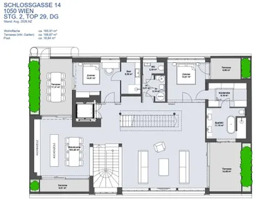 3-Zimmer-Wohnung mieten in Wien – 165,91 m², € 7.490 – Bild 14 von 15