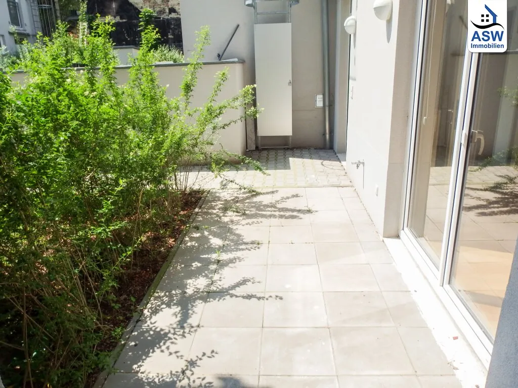 Bürowidmung: Perfekt aufgeteiltes 2-Raum-Büro mit Terrasse und Garten - Ansicht 3