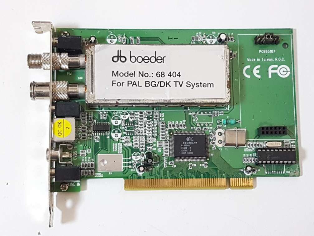 Boeder PCB95107 TV/ Sat-Karte