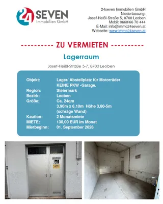 Immobilie mieten in Leoben – 24 m², € 130 – Bild 4 von 4