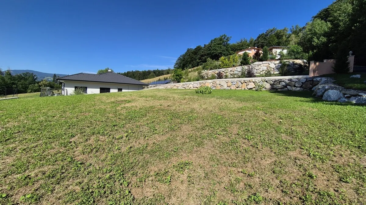 Tolles Baugrundstück auf einem sehr ruhig gelegenen Südhang - Aussichtslage mit viel Sonnenschein! - Ansicht 3