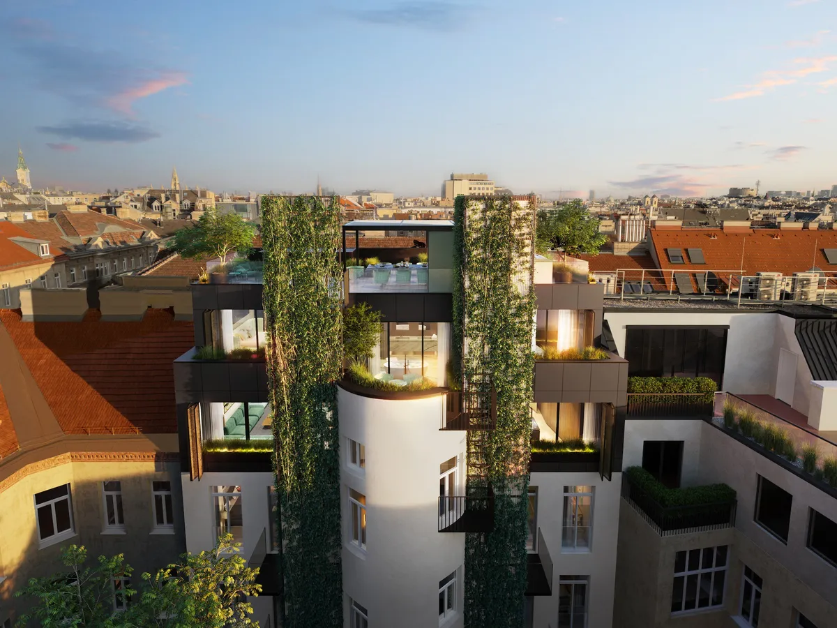 Wiener Luxusresidenz im 8. Bezirk: Exklusivstes Wohnen in stilvoller Privatsphäre - Ansicht 2