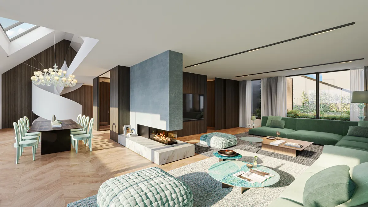 Wiener Luxusresidenz im 8. Bezirk: Exklusivstes Wohnen in stilvoller Privatsphäre - Ansicht 3