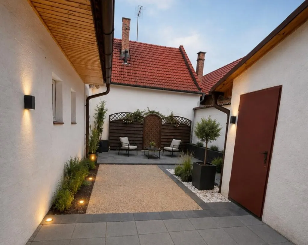 Gemütliches Bauernhaus mit romantischem Innenhof - Widok 3