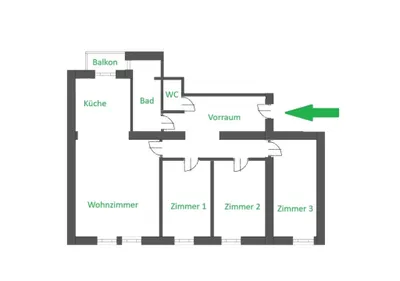 4-Zimmer-Wohnung kaufen in Graz – 93,19 m², € 259.000 – Bild 19 von 19
