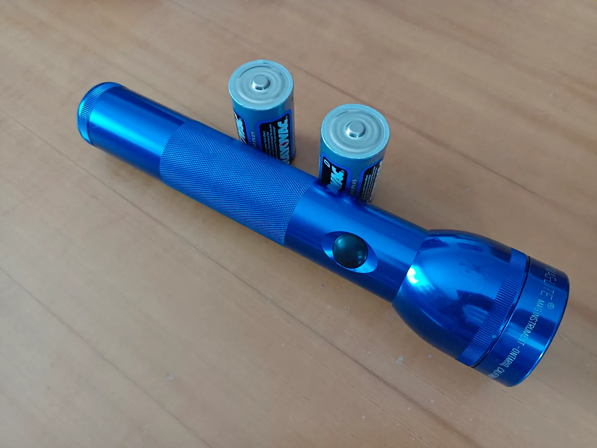 Große MAGLITE - LED-Taschenlampe