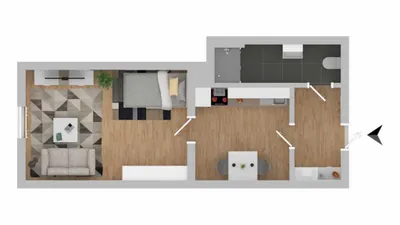 1-Zimmer-Wohnung mieten in Graz – 32,88 m², € 537 – Bild 19 von 19