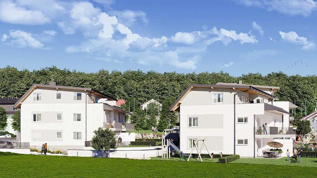 Wohnen im Grünen: 3-Zi.-Dachgeschoßwohnung mit Lift und Tiefgarage - Ansicht 3