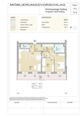 3-Zimmer-Wohnung kaufen in Hartberg-Fürstenfeld – 79,62 m², € 354.215 – Bild 12 von 13