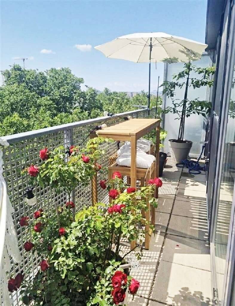 DACHGESCHOSS, INNSTRASSE, 49 m² Neubau mit 14 m² Loggia/Terrasse, 2 Zimmer, Komplettküche, Duschbad, Parketten - Ansicht 2