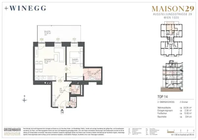 Immobilie kaufen in Wien – 54,04 m², € 548.700 – Bild 11 von 11