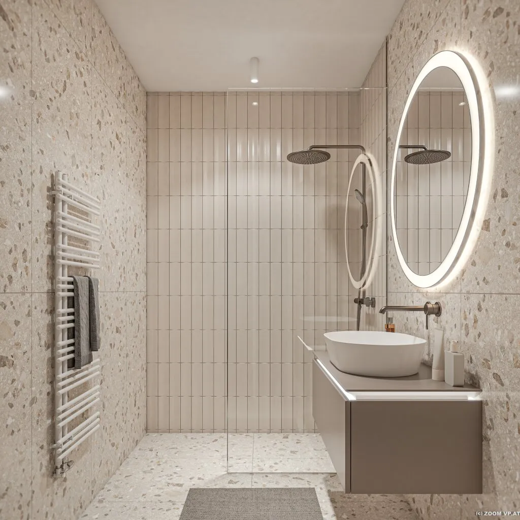 MAISON 29 - L'art de vivre | Hofseitiger Balkon mit 16 qm I Fernwärme I 2. Liftstock I U-Bahn-Nähe! - Ansicht 2