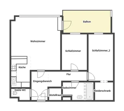 3-Zimmer-Wohnung kaufen in Wien – 80 m², € 349.990 – Bild 14 von 14