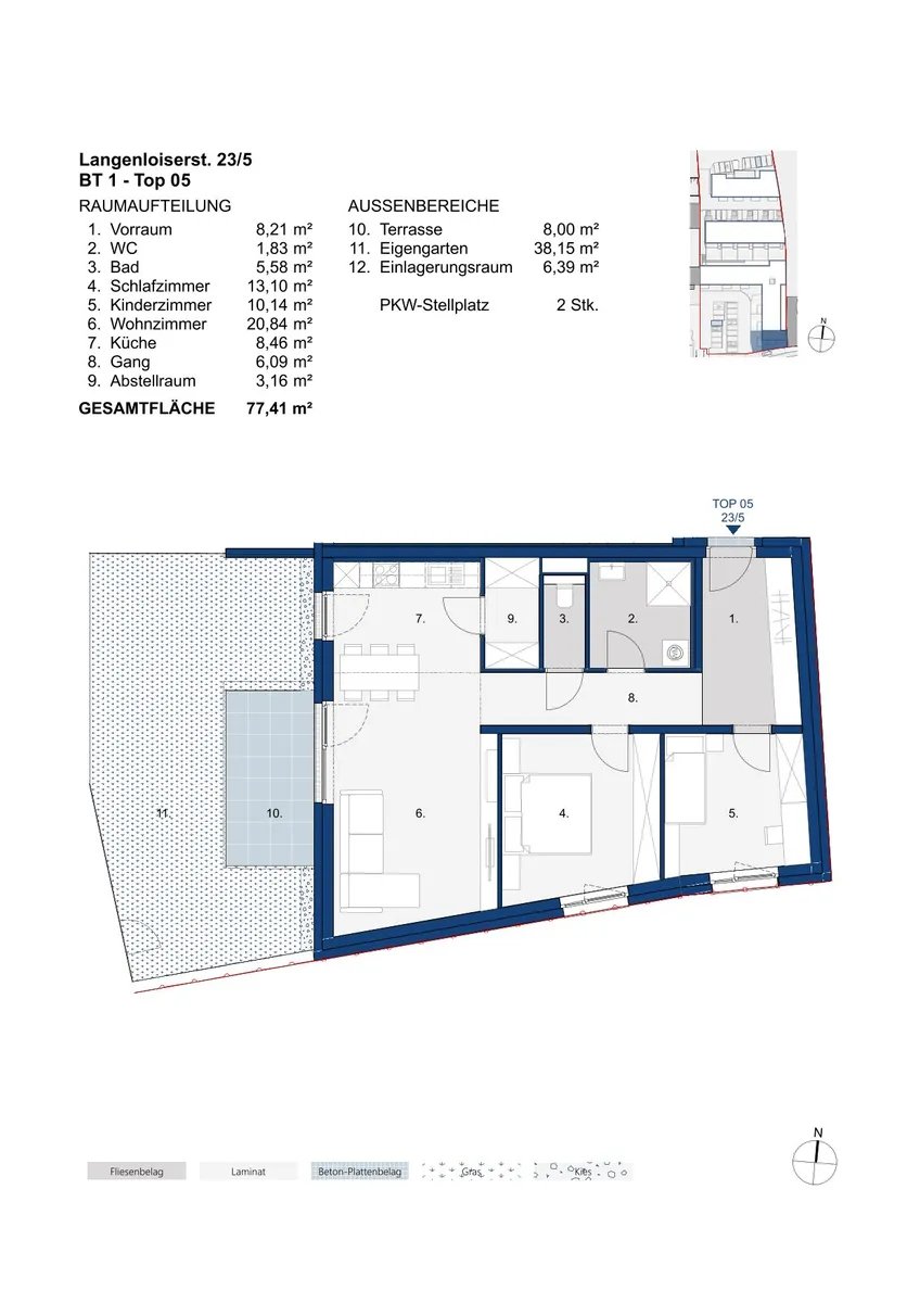 Wohnung – Lengenfeld, Katastralgemeinde Lengenfeld - Ansicht 2