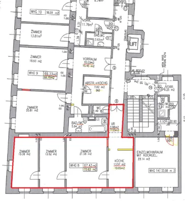 3-Zimmer-Wohnung kaufen in Wien – 67,43 m², € 275.000 – Bild 14 von 14