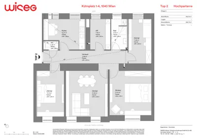 4-Zimmer-Wohnung mieten in Wien – 109,23 m², € 2.044 – Bild 14 von 14