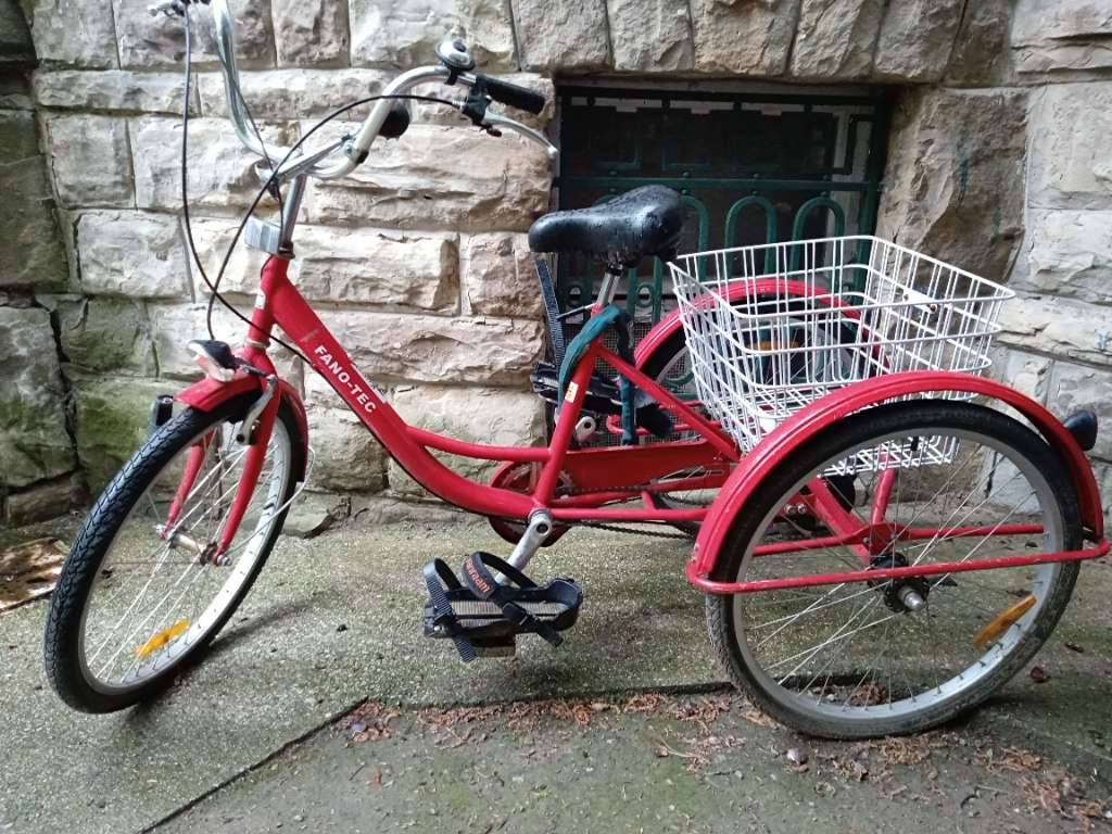 Dreirad FANOTEC + VANRAAM Pedale behindertengerecht VANRAAM Pedalen,   440,- (1180 Wien) - willhaben
