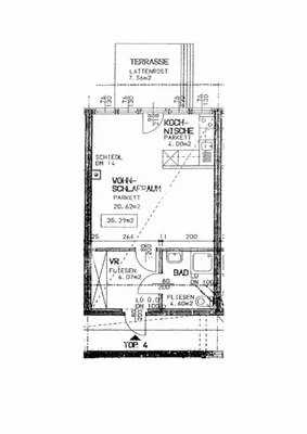 1-Zimmer-Wohnung mieten in Mödling – 35,36 m², € 480 – Bild 7 von 7