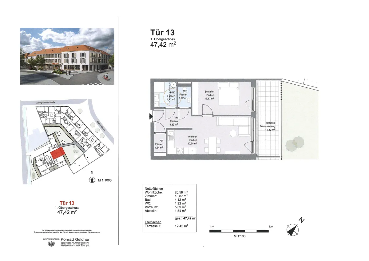 NEUE WOHNUNG | NEUES GLÜCK | Bezug 01.02.2027 - Ansicht 3