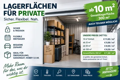Gewerbeimmobilie mieten in Bruck an der Leitha – 10 m², € 11