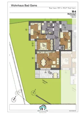 4-Zimmer-Wohnung kaufen in Deutschlandsberg – 85,01 m², € 319.990 – Bild 7 von 7