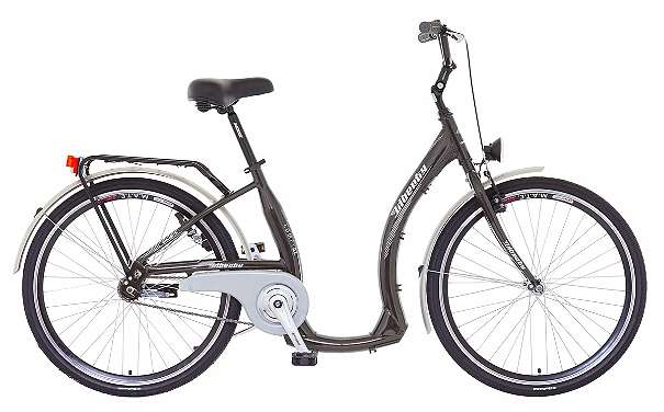 *NEU* TIEFEINSTIEG 26 ZOLL CITY Bike LIBERTY COMFY, Stahl