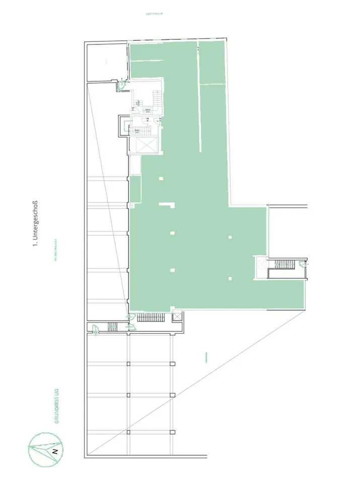 ca. 550m² - eigenständige Tiefgarage mind. 15 Stellplätze zzgl. Lagerflächen zu kaufen – pohled 3
