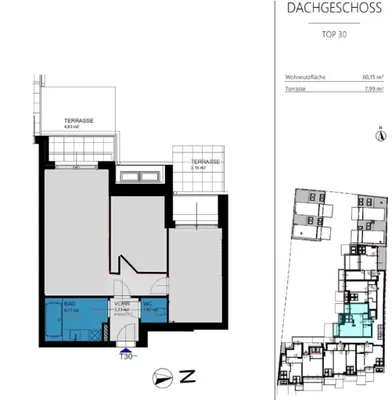 3-Zimmer-Wohnung mieten in Wien – 60,15 m², € 1.795 – Bild 18 von 18