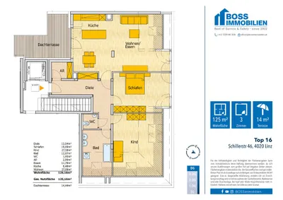 3-Zimmer-Wohnung mieten in Linz – 125,16 m², € 1.817 – Bild 17 von 17
