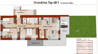 4-Zimmer-Wohnung kaufen in Hallein – 81 m², € 679.000 – Bild 17 von 17