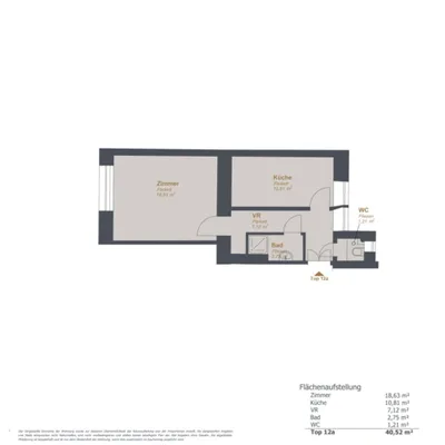 2-Zimmer-Wohnung kaufen in Wien – 40,52 m², € 198.000 – Bild 11 von 11