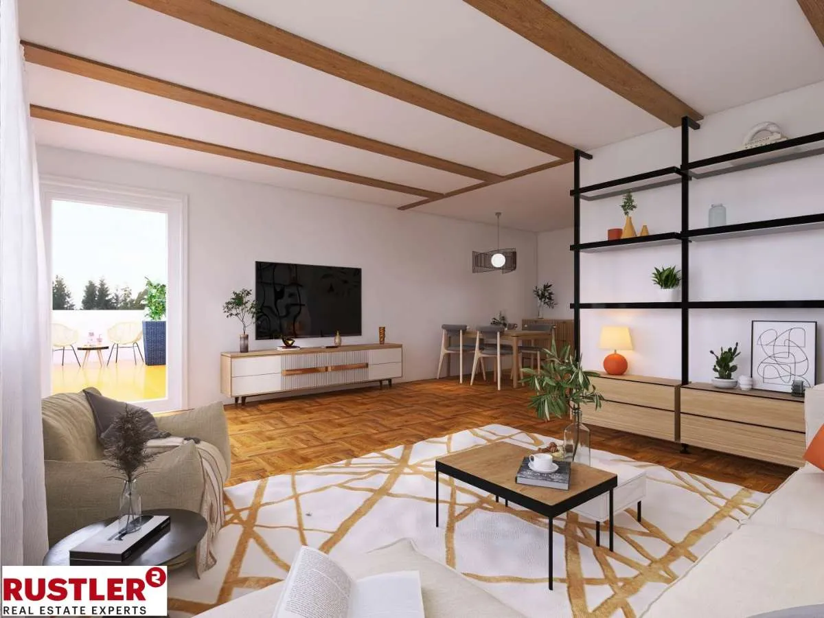 TOLLE AUSSICHT(EN)! 3-ZIMMER-WOHNUNG MIT VIEL POTENZIAL ZUM FAIREN PREIS, Hallein