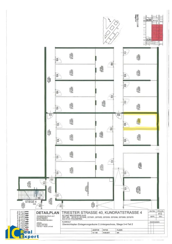 NEUER PREIS, Ideales trockenes Lager, zentrale Lage, barrierefreier Zugang, nur 160EUR Miete - Ansicht 3
