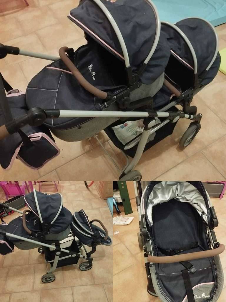 Silver Cross Wave - Puppenwagen Zwillinge Zwillingspuppenwagen 1 m gro !,   100,- (8750 Murdorf) - willhaben