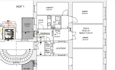 3-Zimmer-Wohnung kaufen in Wien – 79 m², € 475.000 – Bild 10 von 10