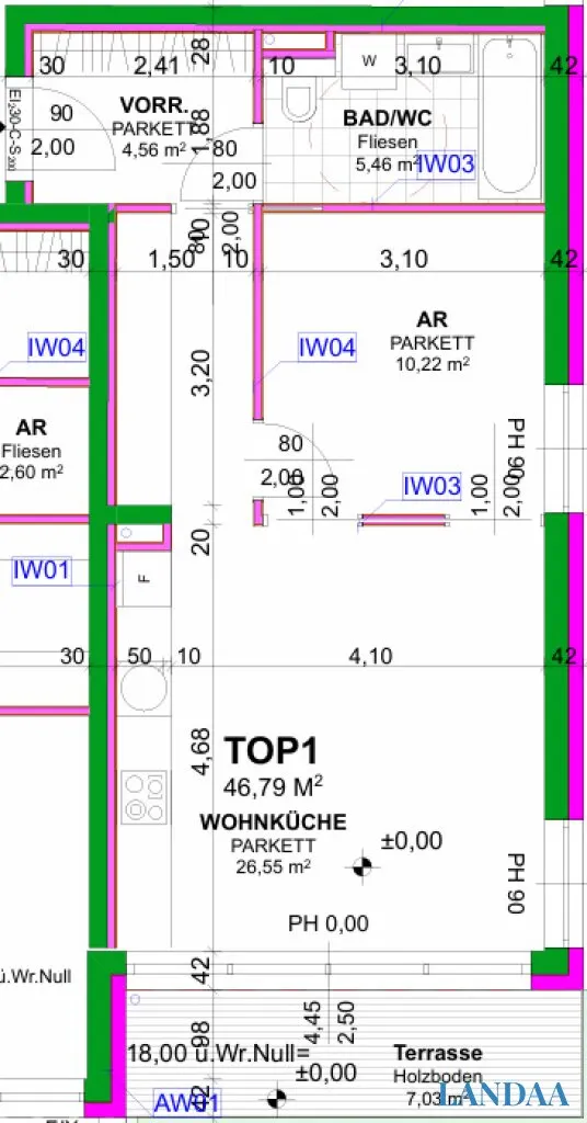 Premium Living in 1190 Wien - Mietwohnungen mit Fernblick - Ansicht 2