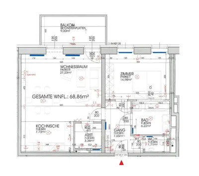 2-Zimmer-Wohnung mieten in Hartberg-Fürstenfeld – 69 m², € 751 – Bild 10 von 10