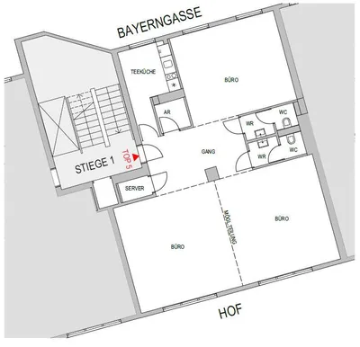 Gewerbeimmobilie mieten in Wien – 122 m², € 2.342 – Bild 6 von 6