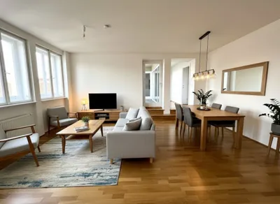 UNBEFRISTET - TOP LAGE: Moderne, ruhige und klimatisierte Dachgeschoss-Wohnung mit Terrasse / TOP LOCATION: Modern, quiet and air-conditioned apartment with terrace – Bild 3