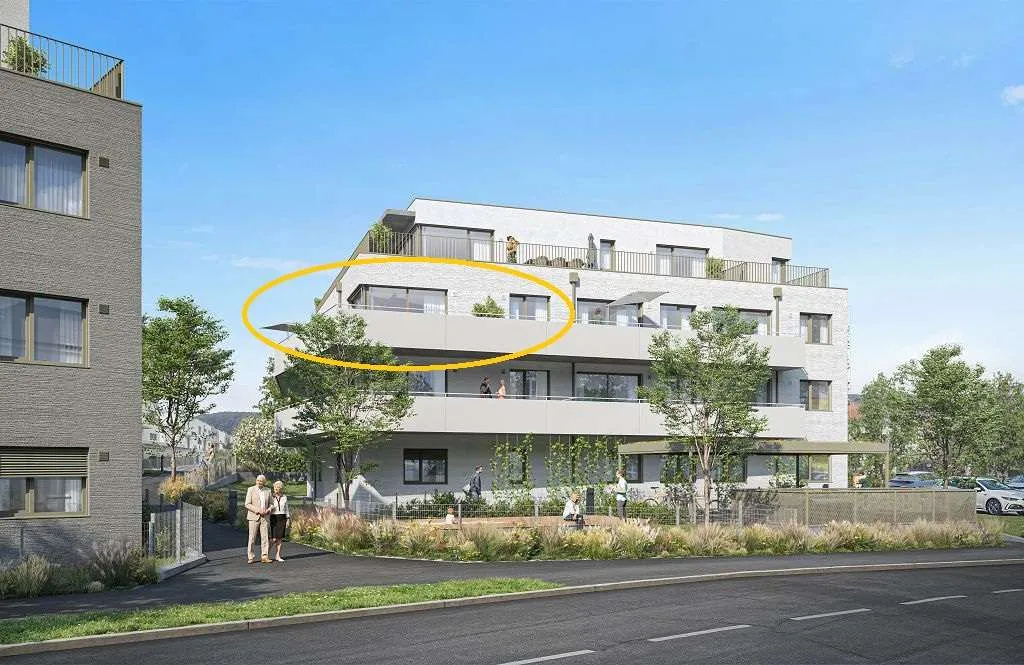 AM FLIEGENSPITZ - 3 Zimmer mit großem Balkon | Modern - Hell - Nachhaltig | Provisionsfrei! - Ansicht 2