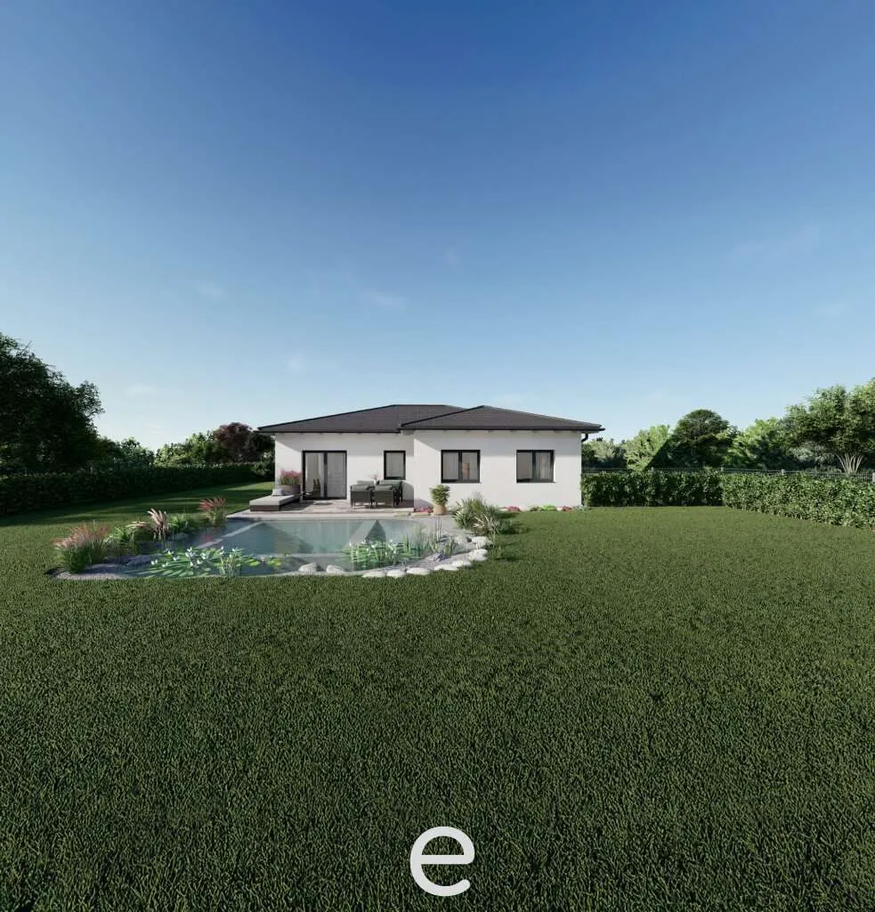 Attraktives Angebot! Neubau-Bungalow in Weibern/Pesendorf, bezugsfertig inkl. Grundstück! - Ansicht 2